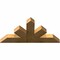 Ekena Millwork Saratoga Rough Sawn Timber Gable Bracket, Western Red Cedar, 48"W x 24"H x 4"D x 6"F, 12/12 Pitch GBW048X24X0406SAR00RWR - alternate 3